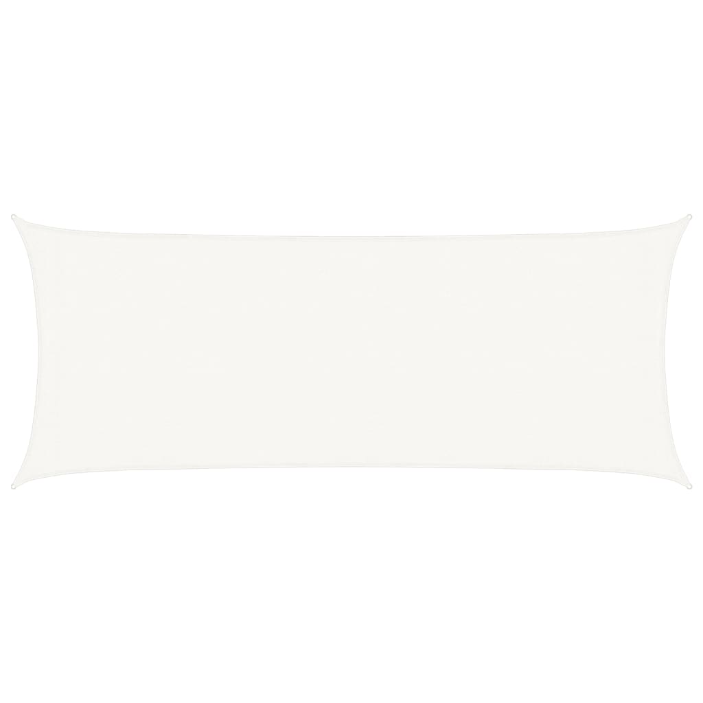 vidaXL Żagiel przeciwsłoneczny, 160 g/m², biały, 2x5 m, HDPE