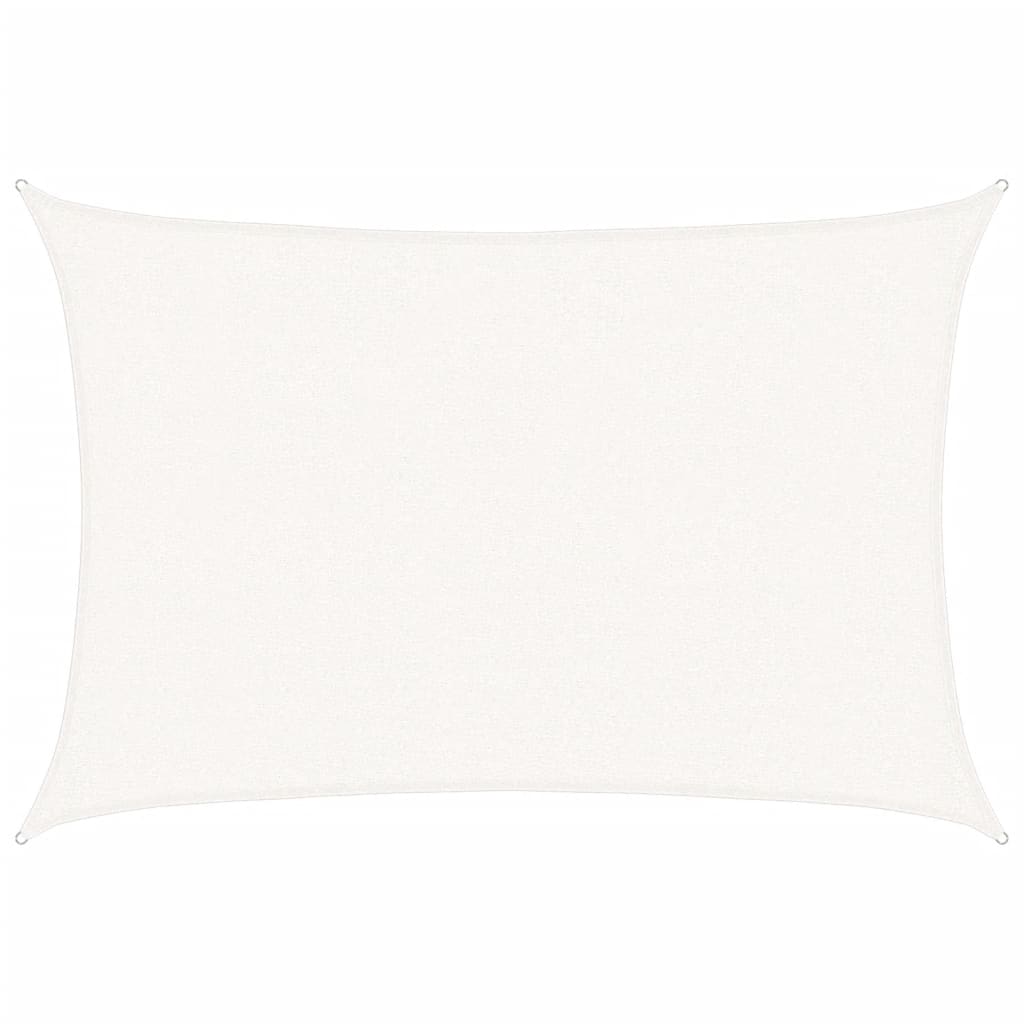 vidaXL Żagiel przeciwsłoneczny, 160 g/m², biały, 2,5x3,5 m, HDPE