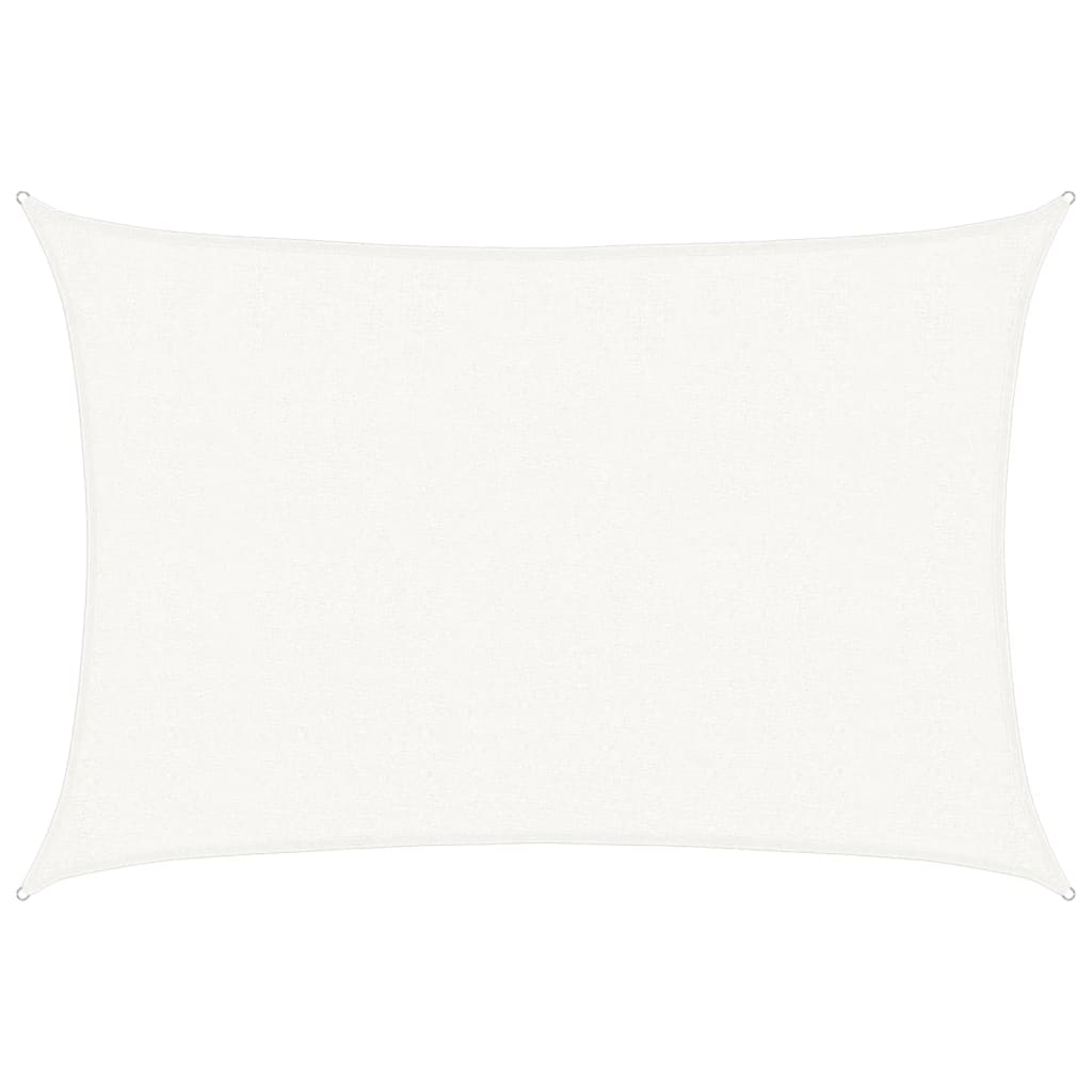 vidaXL Żagiel przeciwsłoneczny, 160 g/m², biały, 2,5x4 m, HDPE