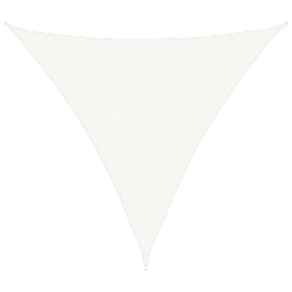 vidaXL Żagiel przeciwsłoneczny, 160 g/m², biały, 4,5x4,5x4,5m, HDPE