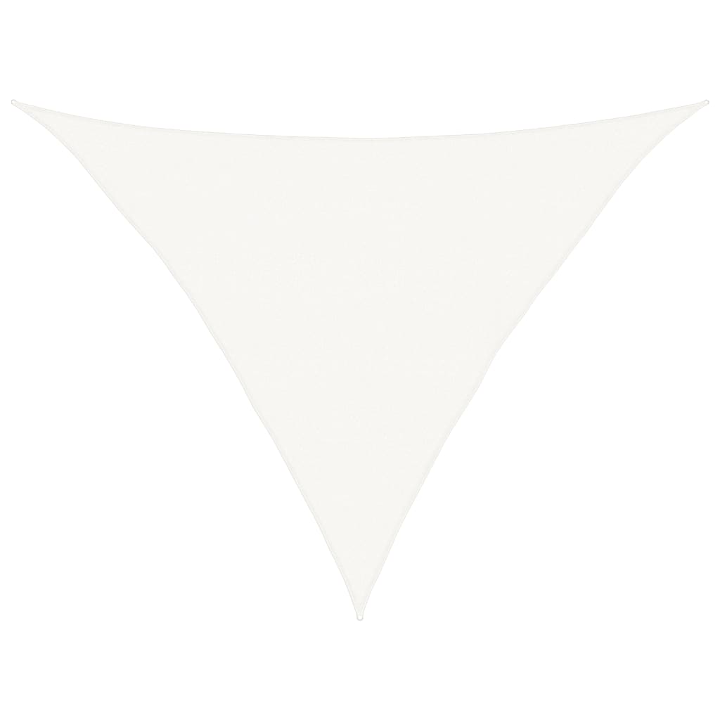 vidaXL Żagiel przeciwsłoneczny, 160 g/m², biały, 5x5x6 m, HDPE