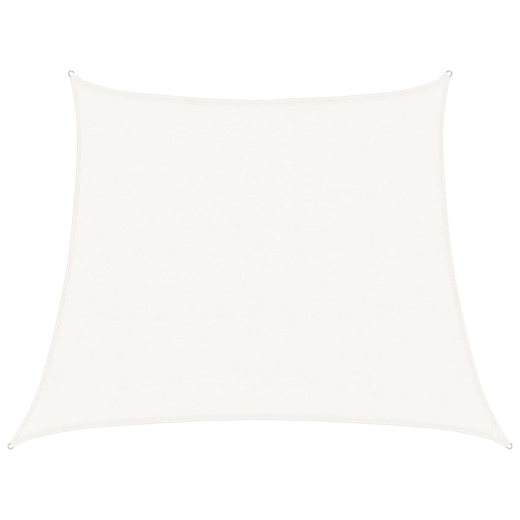 vidaXL Żagiel przeciwsłoneczny, 160 g/m², biały, 3/4x3 m, HDPE