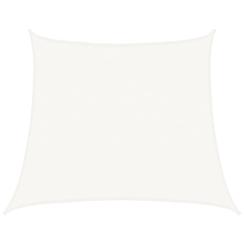 vidaXL Żagiel przeciwsłoneczny, 160 g/m², biały, 4/5x4 m, HDPE