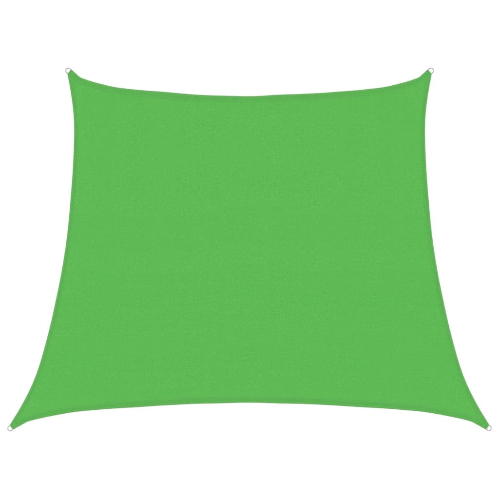 vidaXL Żagiel przeciwsłoneczny, 160 g/m², jasnozielony, 3/4x3 m, HDPE