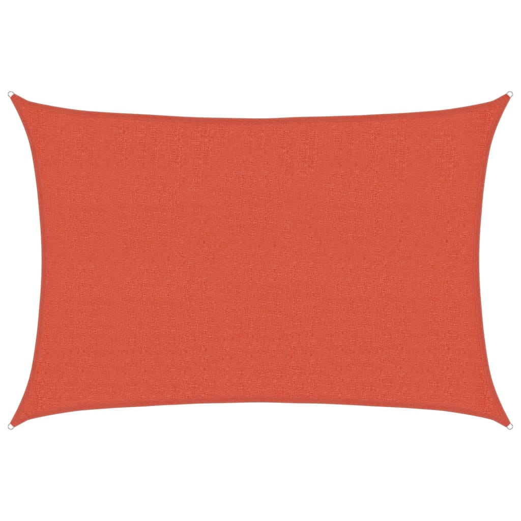 vidaXL Żagiel przeciwsłoneczny, 160 g/m², terakotowy, 2,5x3,5 m, HDPE