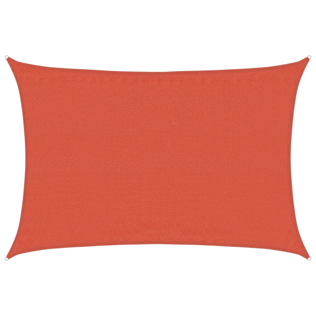 vidaXL Żagiel przeciwsłoneczny, 160 g/m², terakotowy, 3,5x5 m, HDPE