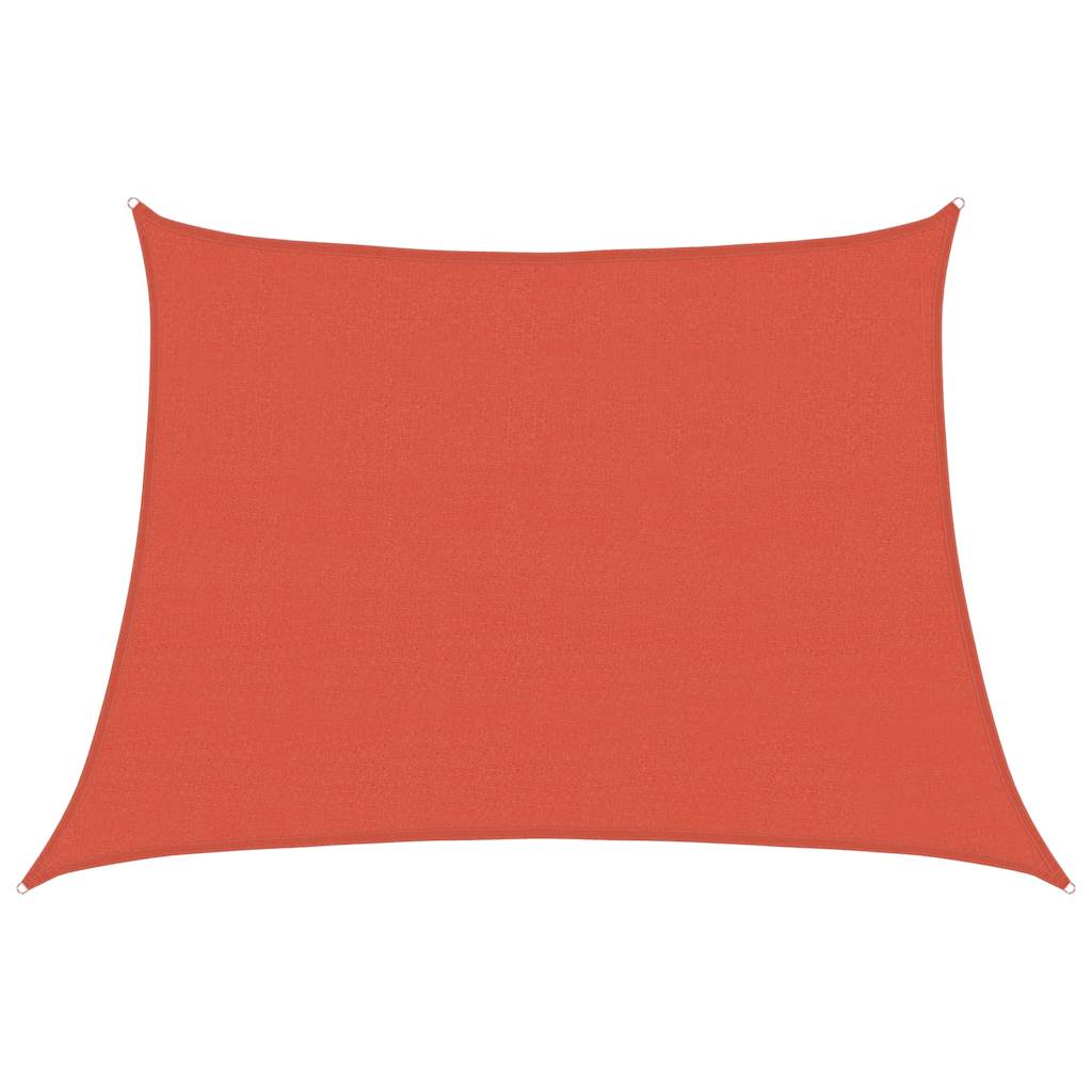 vidaXL Żagiel przeciwsłoneczny, 160 g/m², terakotowy, 4/5x3 m, HDPE