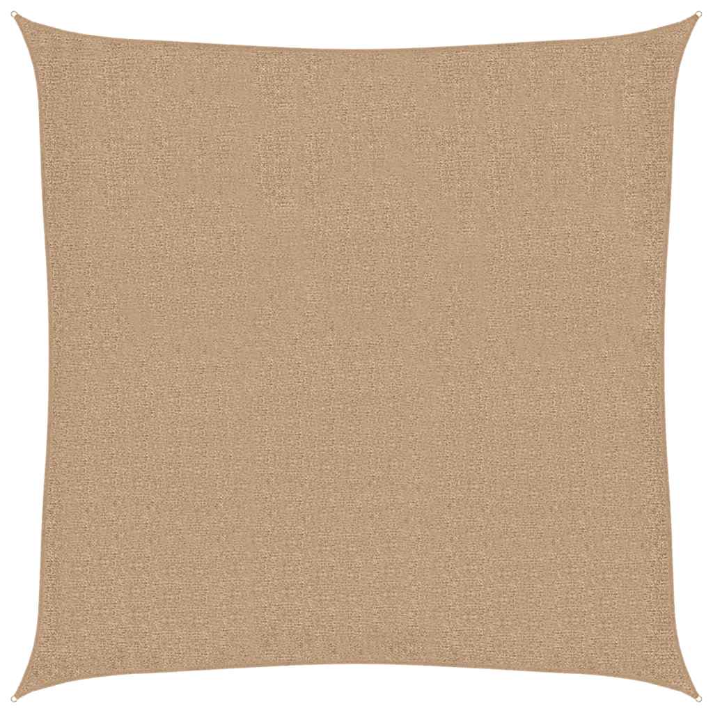 vidaXL Żagiel przeciwsłoneczny, 160 g/m², taupe, 2,5x2,5 m, HDPE