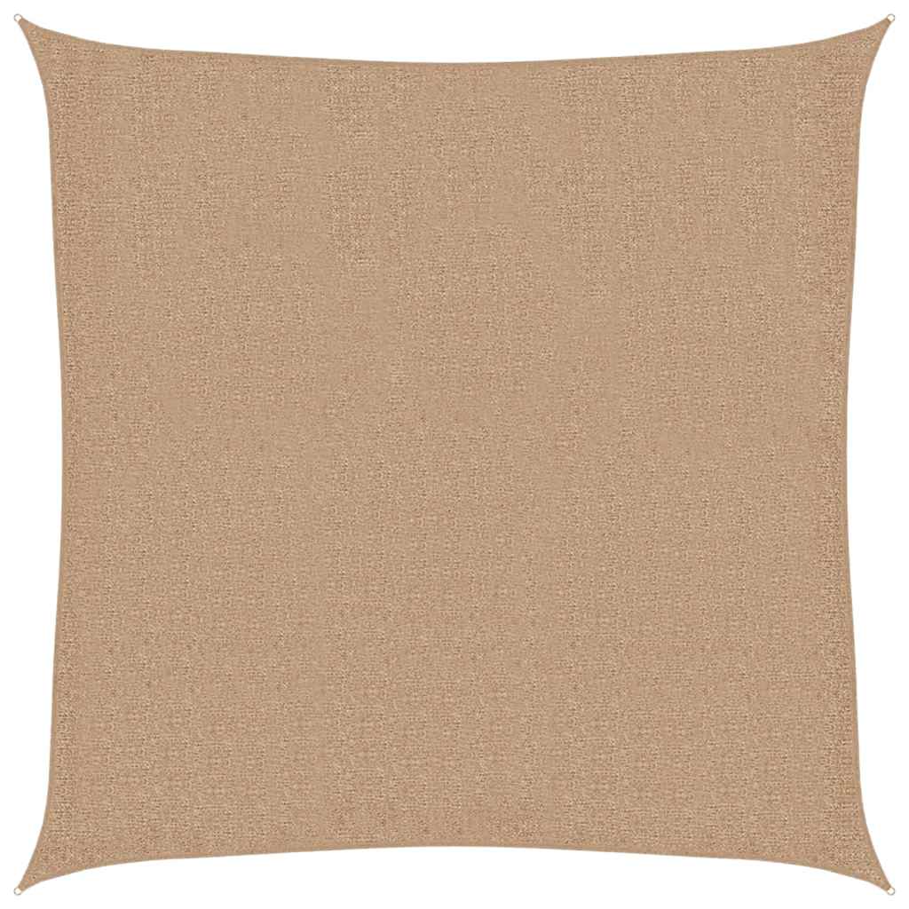 vidaXL Żagiel przeciwsłoneczny, 160 g/m², kolor taupe, 3x3 m, HDPE