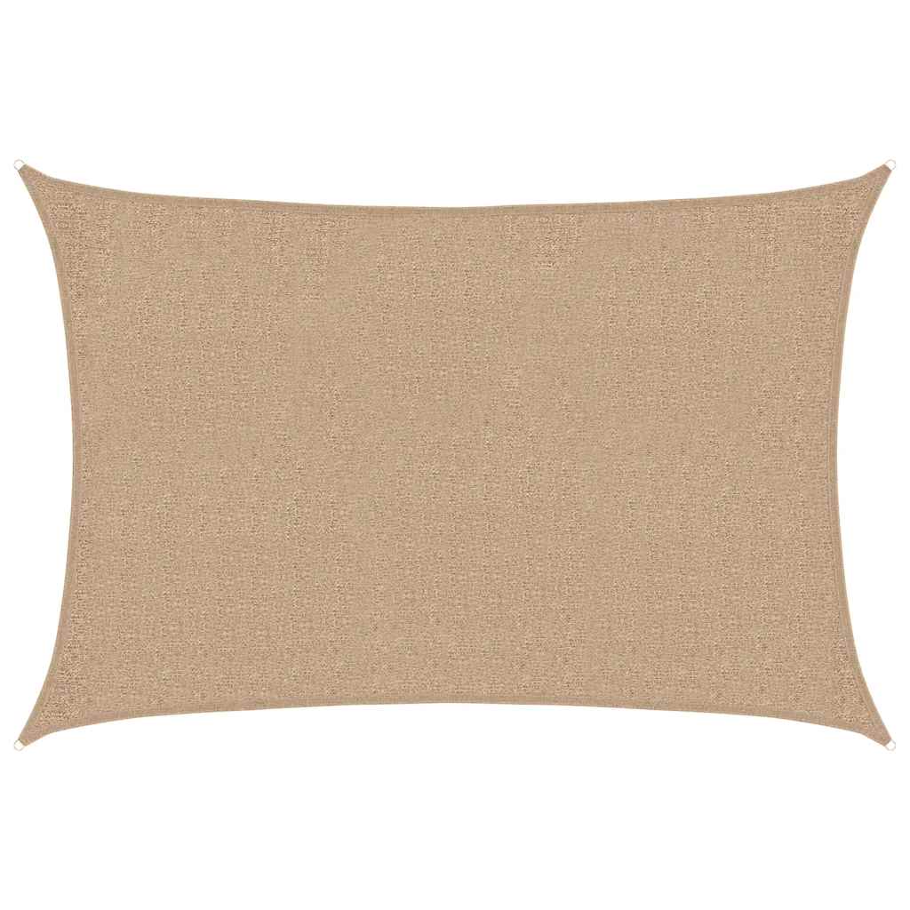 vidaXL Żagiel przeciwsłoneczny, 160 g/m², kolor taupe, 2x3 m, HDPE