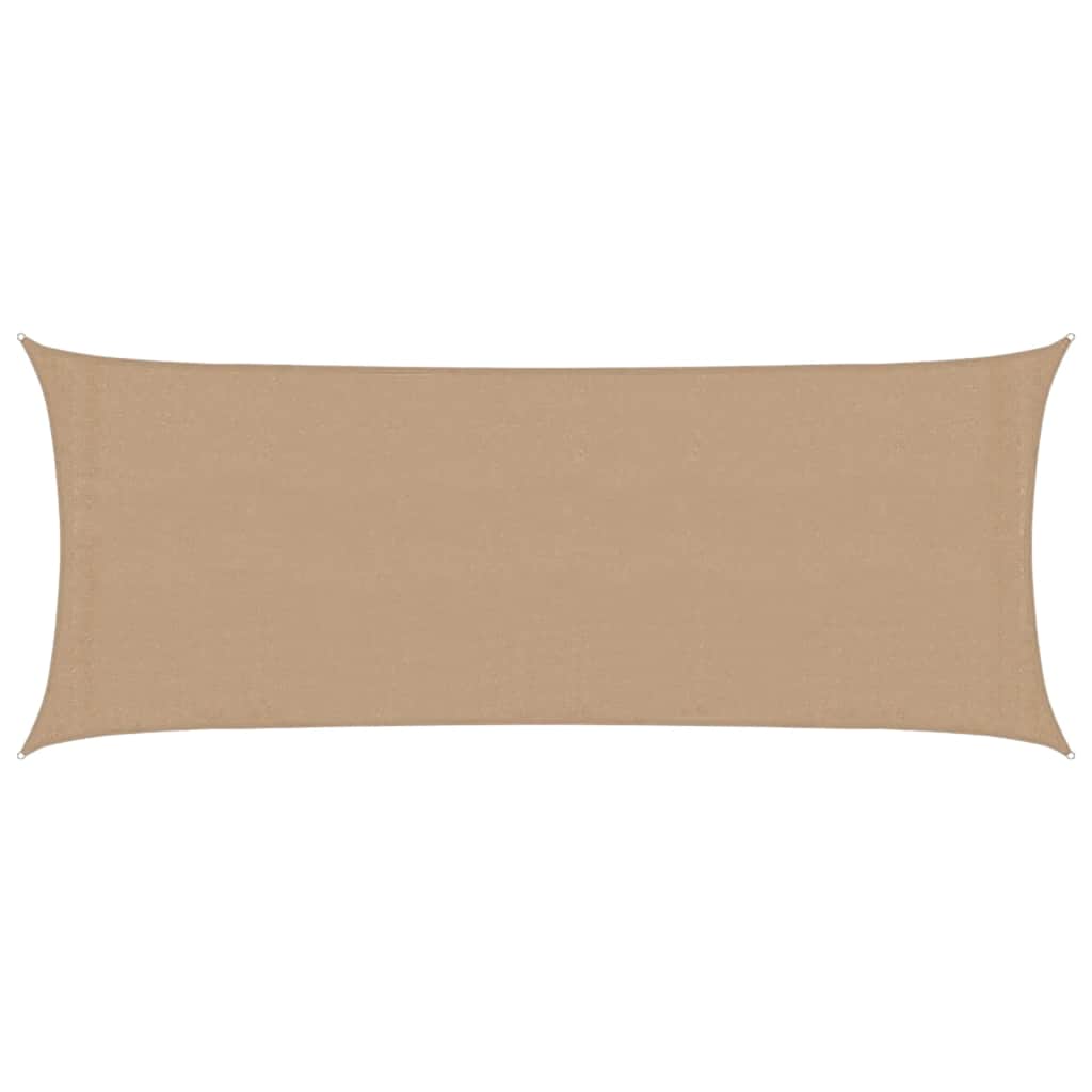 vidaXL Żagiel przeciwsłoneczny, 160 g/m², kolor taupe, 2x5 m, HDPE