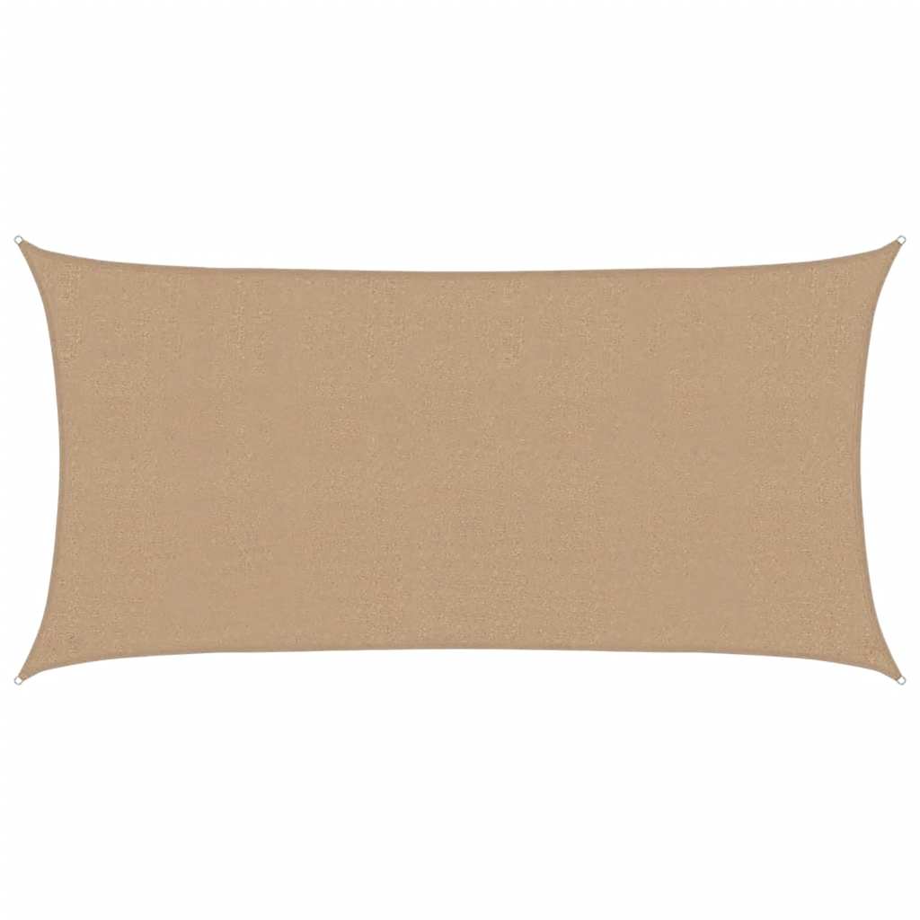 vidaXL Żagiel przeciwsłoneczny, 160 g/m², kolor taupe, 2,5x4,5 m, HDPE