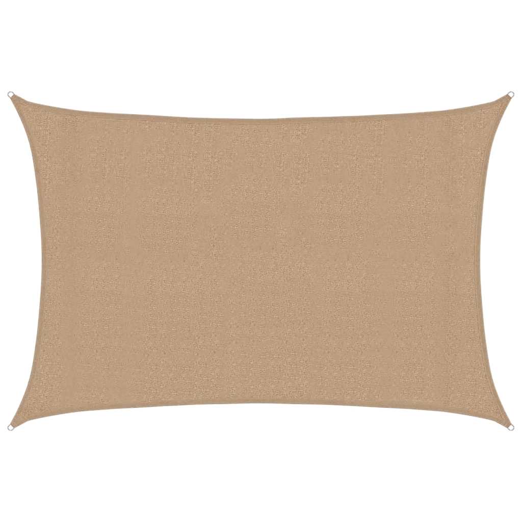 vidaXL Żagiel przeciwsłoneczny, 160 g/m², kolor taupe, 3x4 m, HDPE