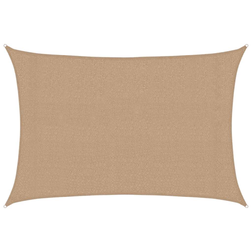 vidaXL Żagiel przeciwsłoneczny, 160 g/m², kolor taupe, 3x4,5 m, HDPE