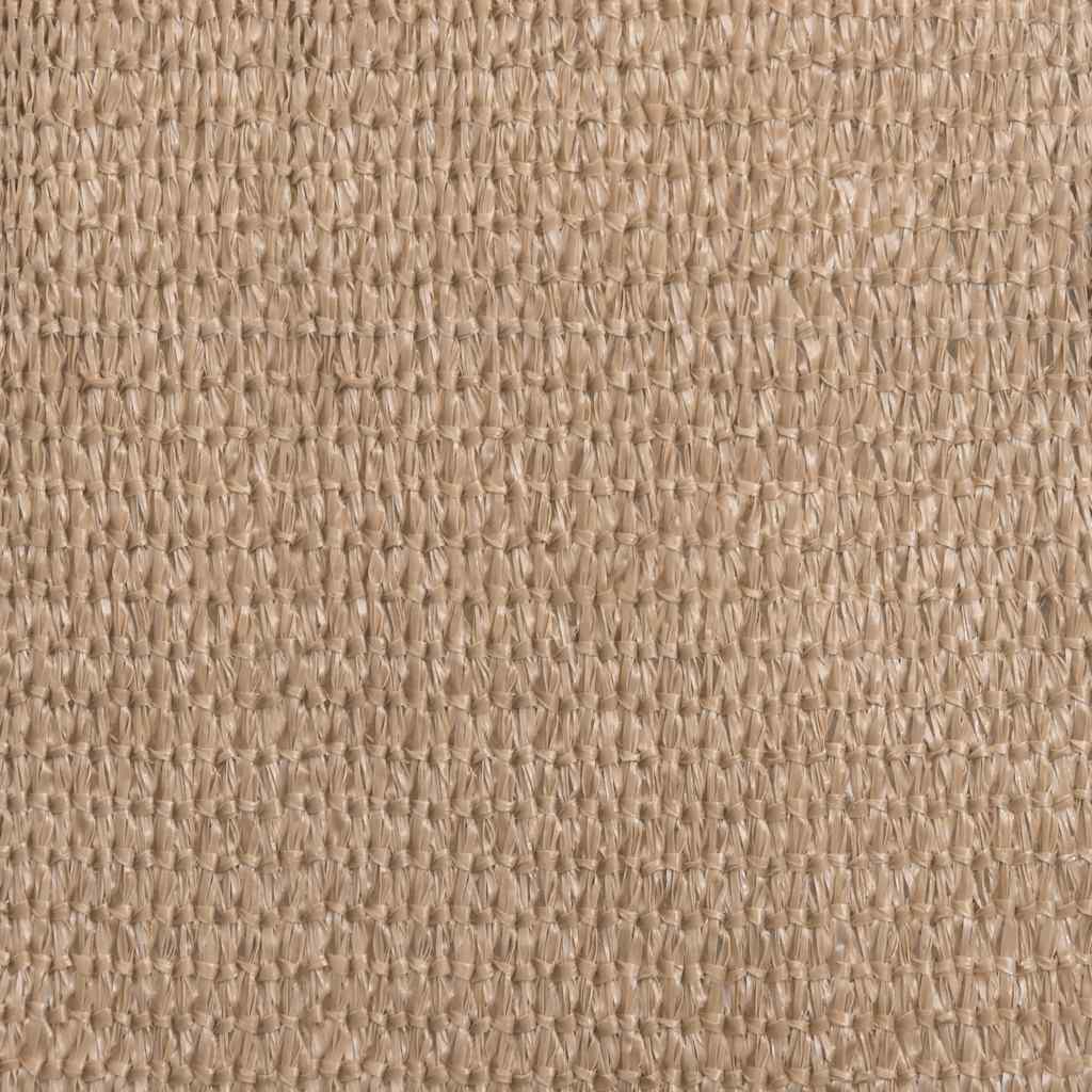 vidaXL Żagiel przeciwsłoneczny, 160 g/m², taupe, 3,5x3,5x4,9m, HDPE