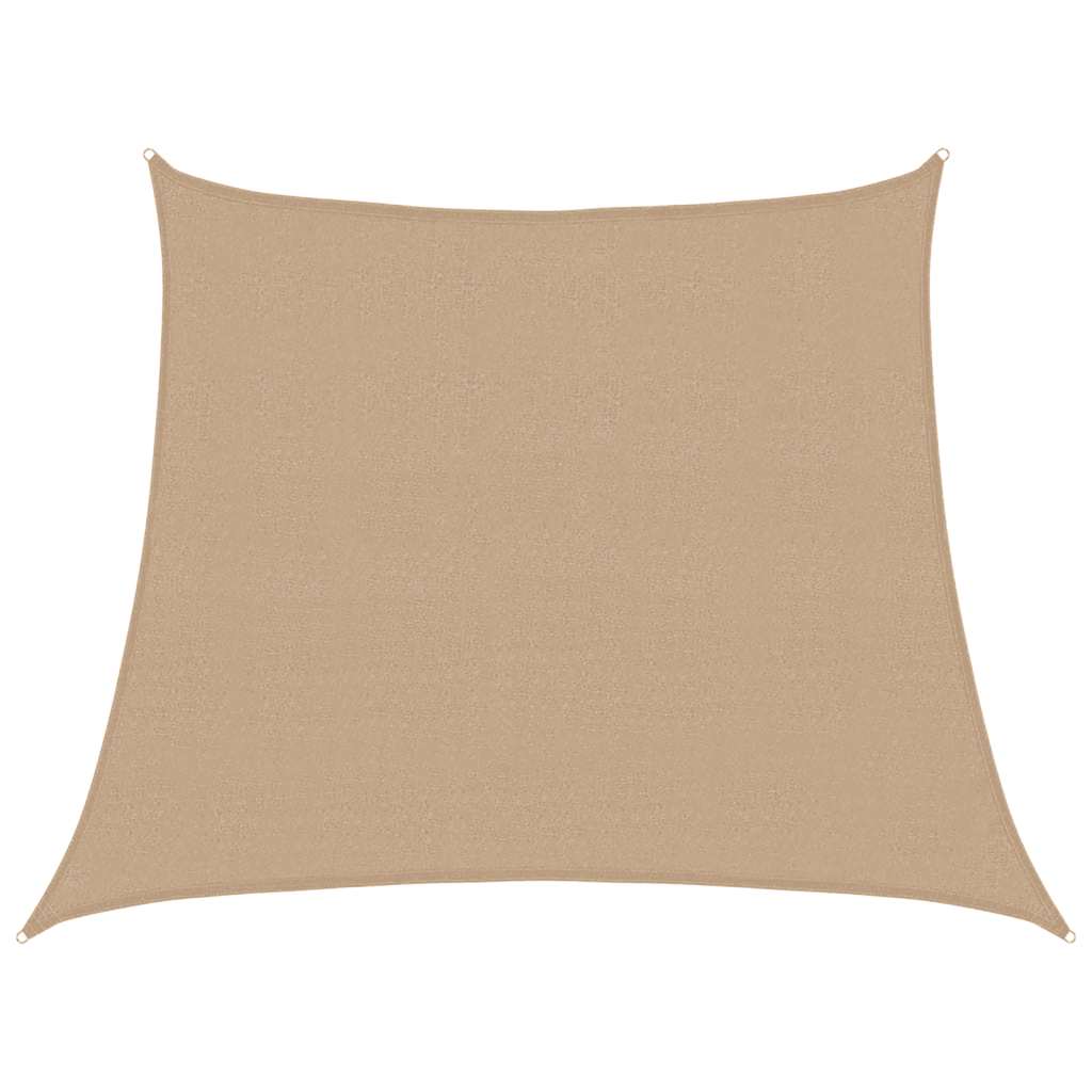 vidaXL Żagiel przeciwsłoneczny, 160 g/m², taupe, 3/4x3 m, HDPE