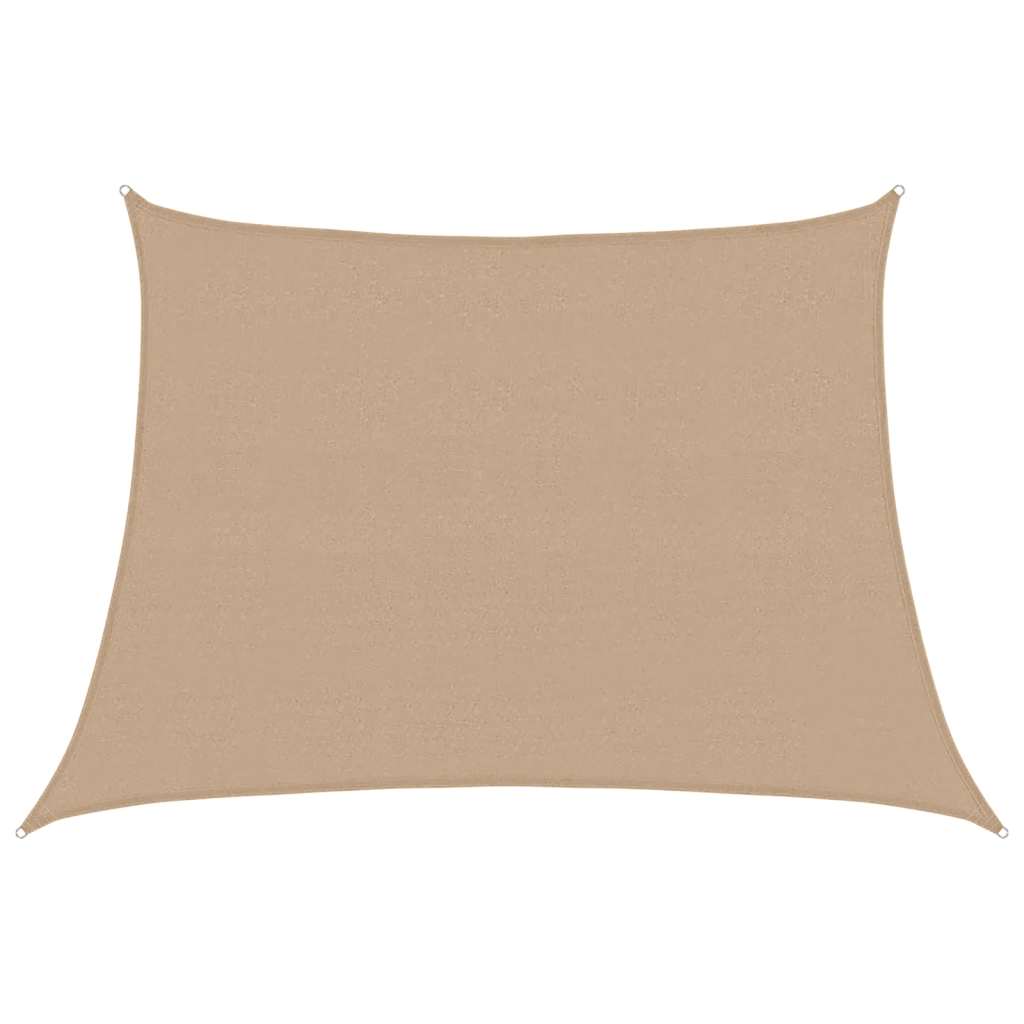 vidaXL Żagiel przeciwsłoneczny, 160 g/m², kolor taupe, 4/5x3 m, HDPE