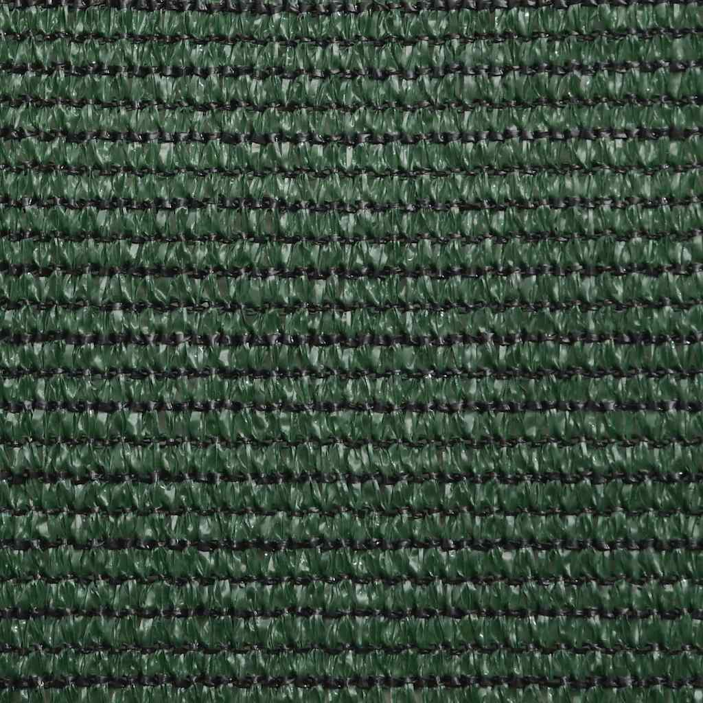 vidaXL Żagiel przeciwsłoneczny, 160 g/m², ciemnozielony, 3x4,5 m, HDPE
