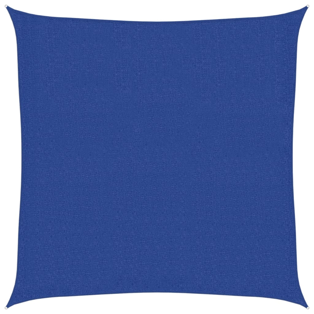 vidaXL Żagiel przeciwsłoneczny, 160 g/m², niebieski, 2,5x2,5 m, HDPE