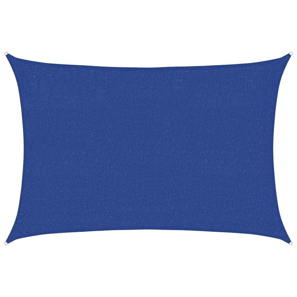 vidaXL Żagiel przeciwsłoneczny, 160 g/m², niebieski, 2x2,5 m, HDPE