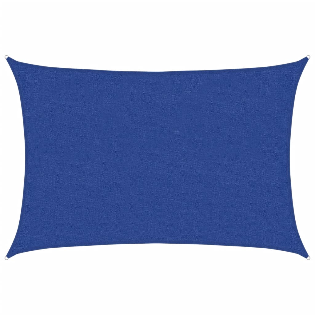 vidaXL Żagiel przeciwsłoneczny, 160 g/m², niebieski, 2x3 m, HDPE
