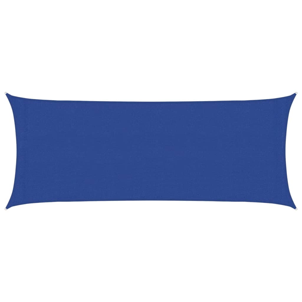 vidaXL Żagiel przeciwsłoneczny, 160 g/m², niebieski, 2x4,5 m, HDPE