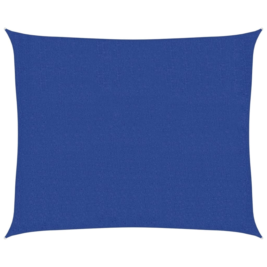 vidaXL Żagiel przeciwsłoneczny, 160 g/m², niebieski, 2,5x3 m, HDPE