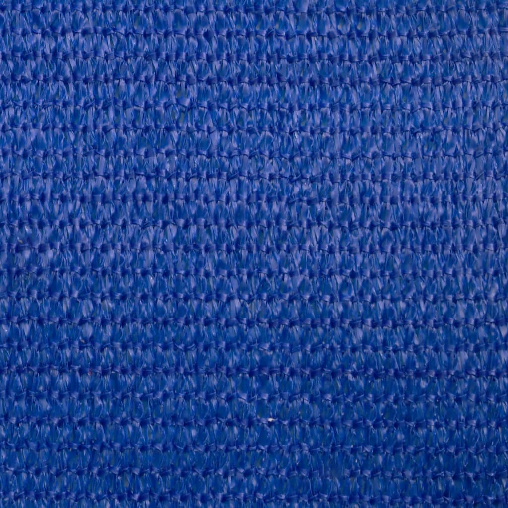 vidaXL Żagiel przeciwsłoneczny, 160 g/m², niebieski, 2,5x3,5 m, HDPE