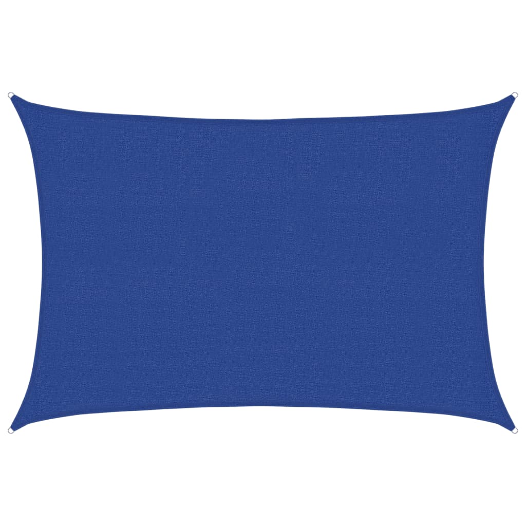 vidaXL Żagiel przeciwsłoneczny, 160 g/m², niebieski, 2,5x4 m, HDPE