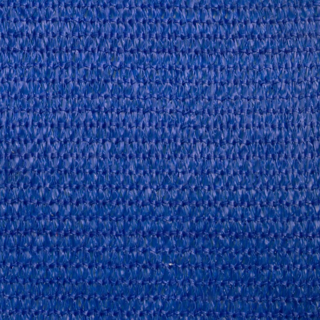 vidaXL Żagiel przeciwsłoneczny, 160 g/m², niebieski, 2,5x4 m, HDPE