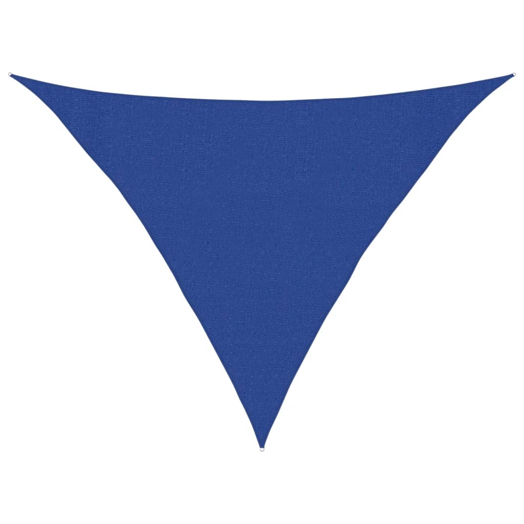 vidaXL Żagiel przeciwsłoneczny, 160 g/m², niebieski, 3x3x4,2 m, HDPE