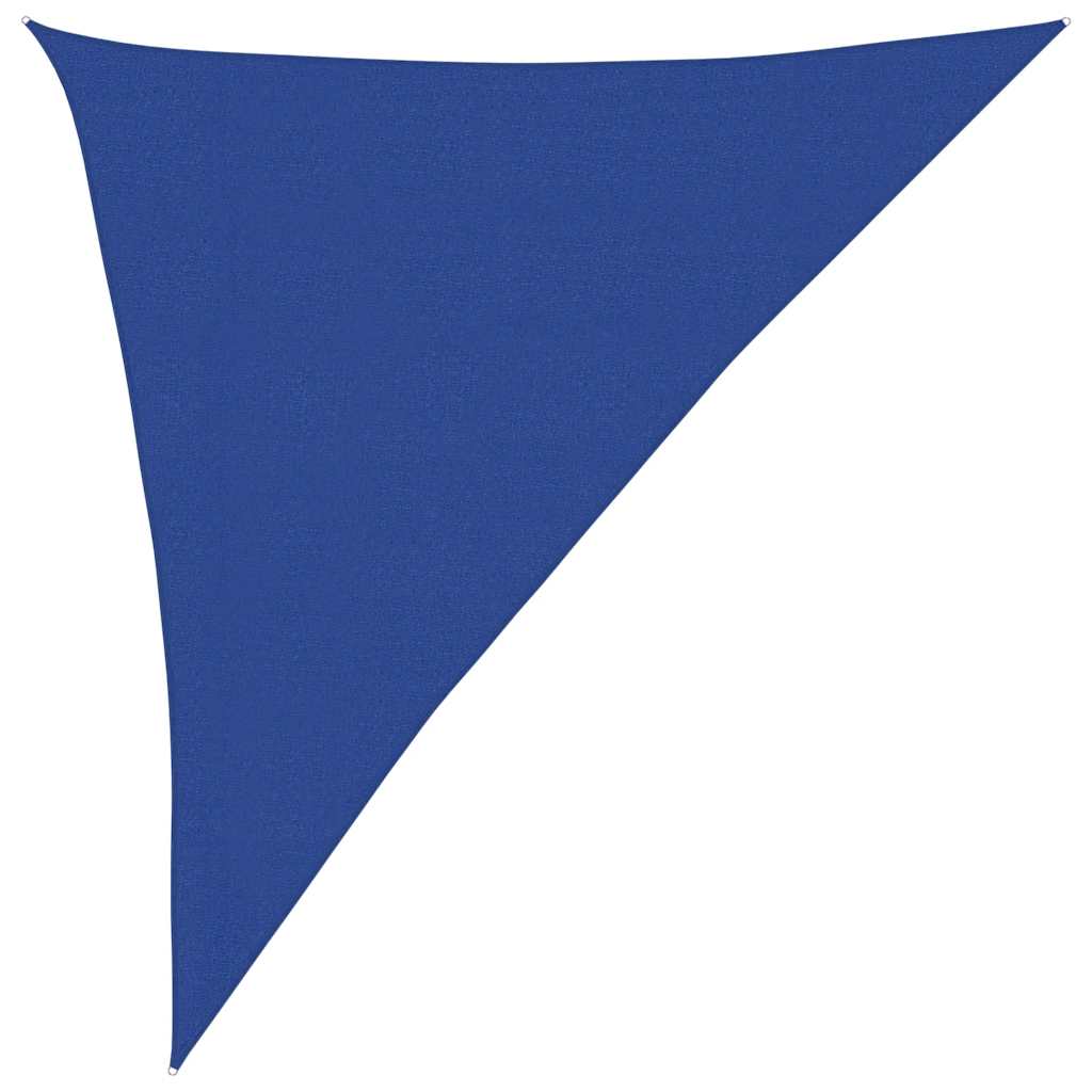 vidaXL Żagiel przeciwsłoneczny, 160 g/m², niebieski, 3x4x5 m, HDPE