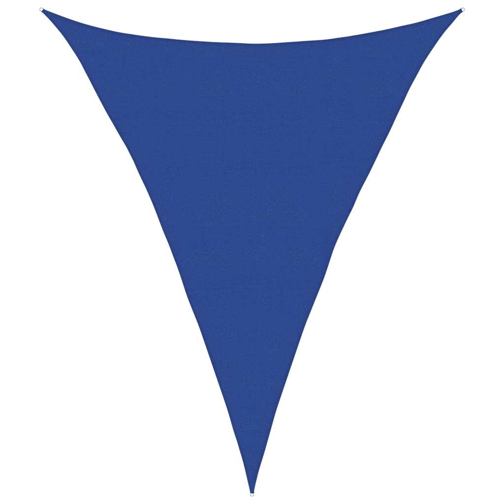 vidaXL Żagiel przeciwsłoneczny, 160 g/m², niebieski, 5x6x6 m, HDPE