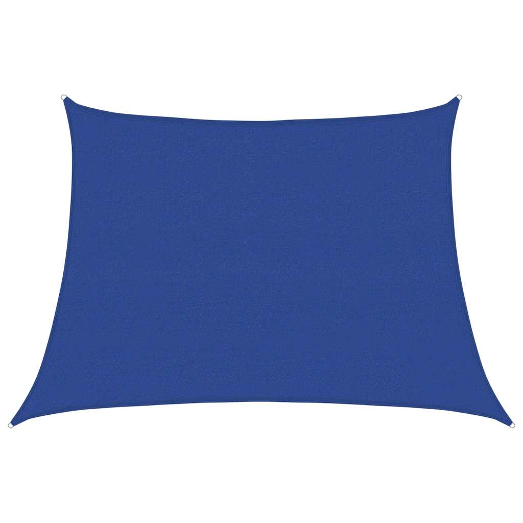 vidaXL Żagiel przeciwsłoneczny, 160 g/m², niebieski, 4/5x3 m, HDPE