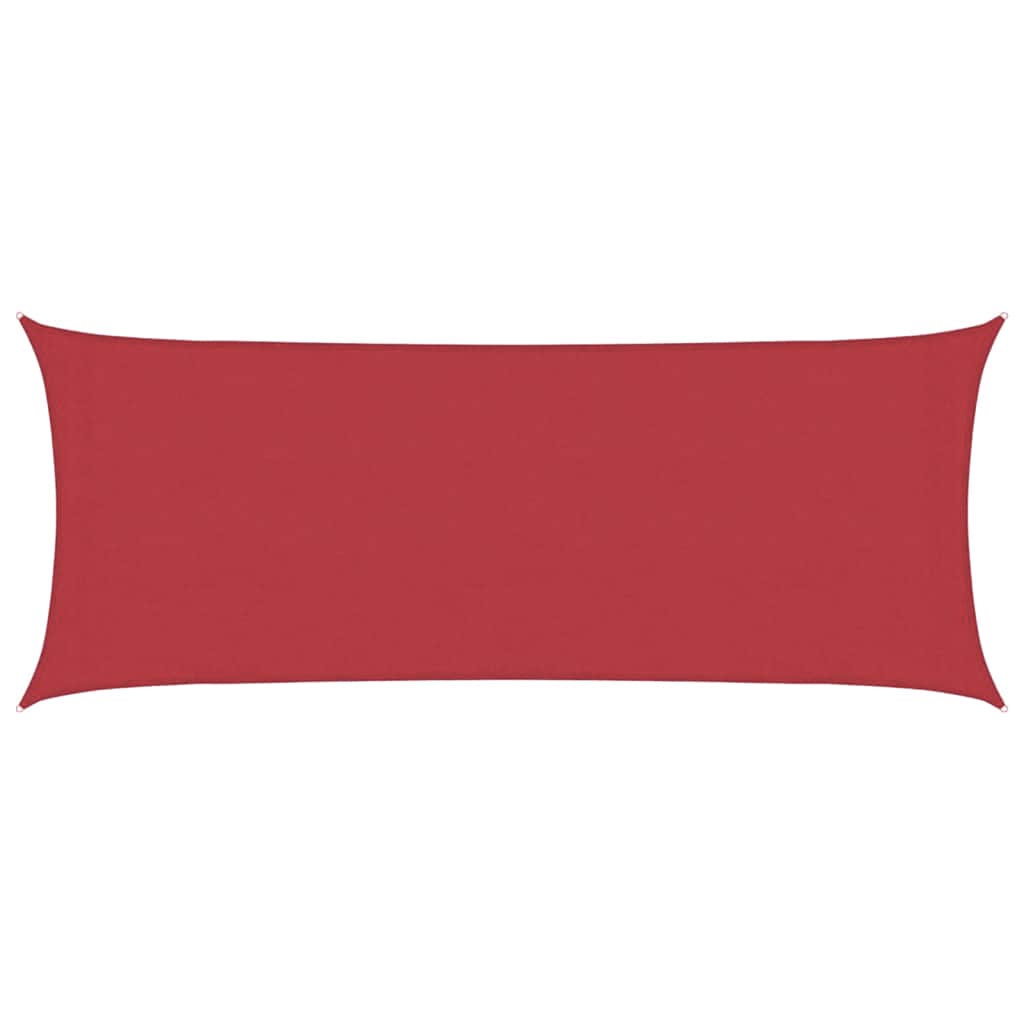 vidaXL Żagiel przeciwsłoneczny, 160 g/m², czerwony, 2x4,5 m, HDPE