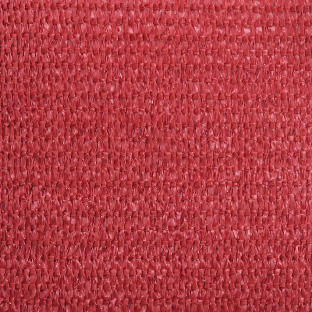 vidaXL Żagiel przeciwsłoneczny, 160 g/m², czerwony, 2,5x5 m, HDPE