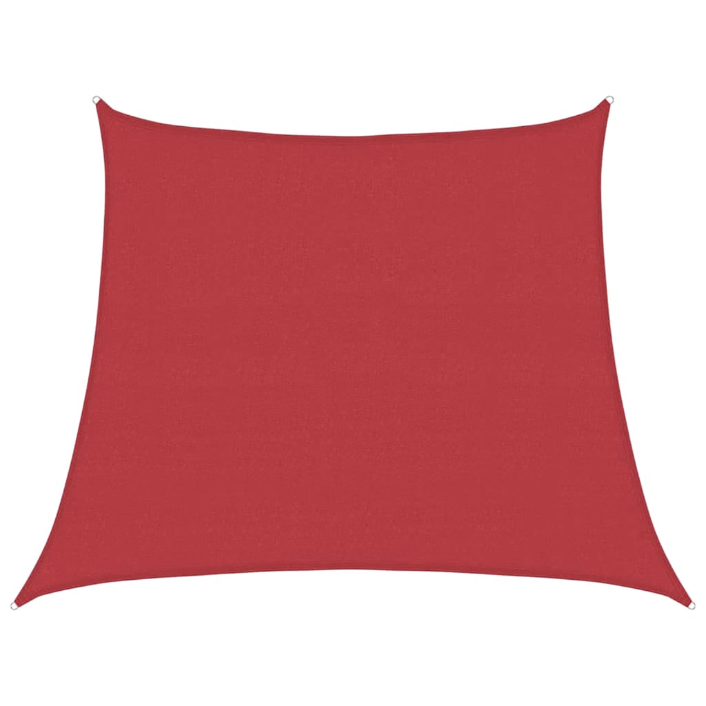 vidaXL Żagiel przeciwsłoneczny, 160 g/m², czerwony, 3/4x3 m, HDPE