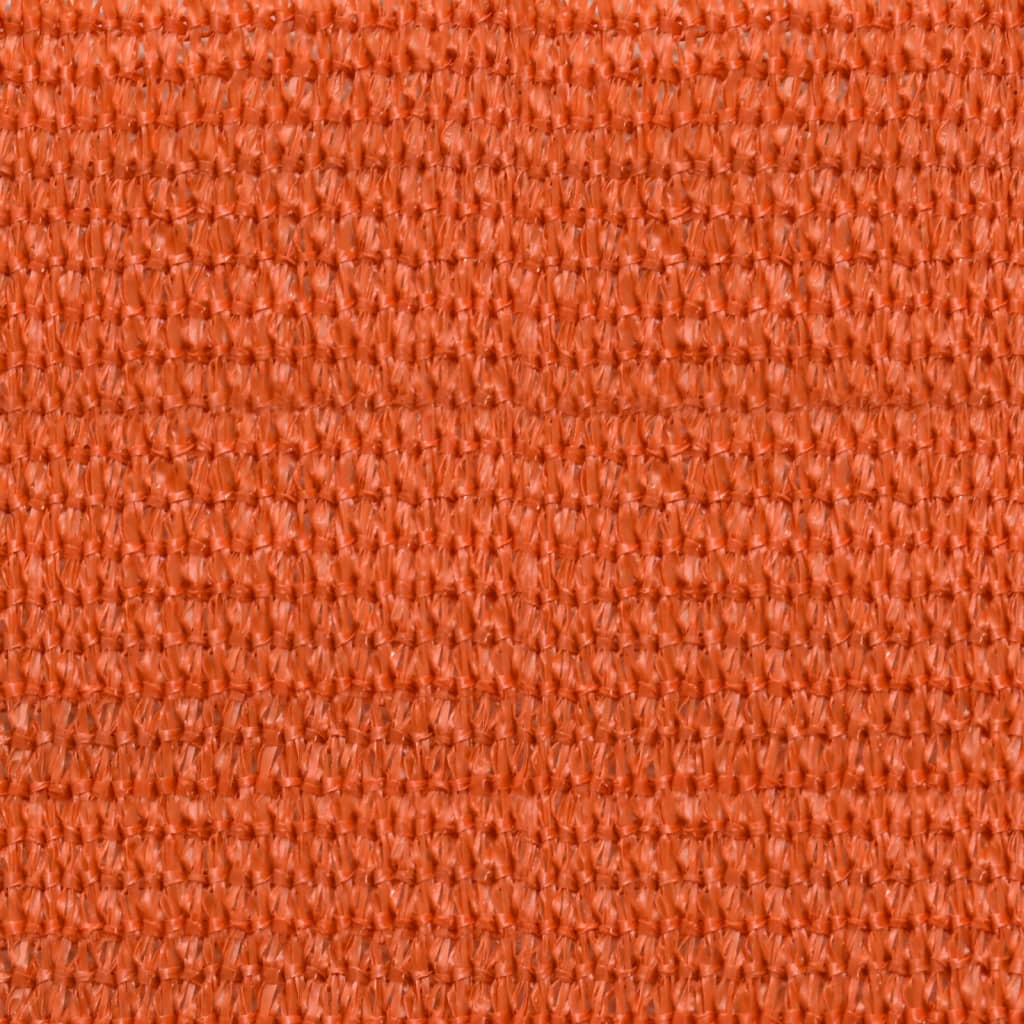 vidaXL Żagiel przeciwsłoneczny, 160 g/m², pomarańczowy, 2x4,5 m, HDPE