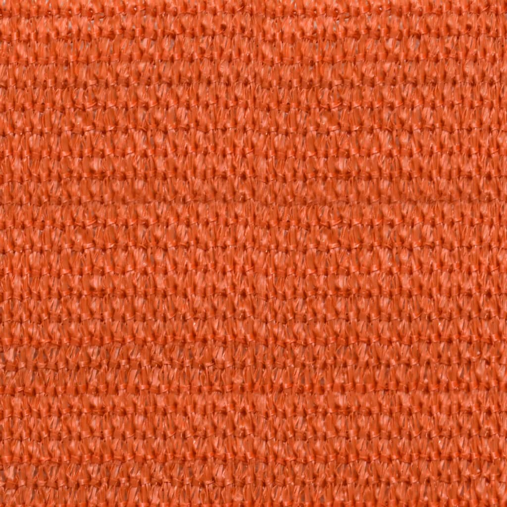 vidaXL Żagiel przeciwsłoneczny, 160 g/m², pomarańcz, 2,5x3,5 m, HDPE