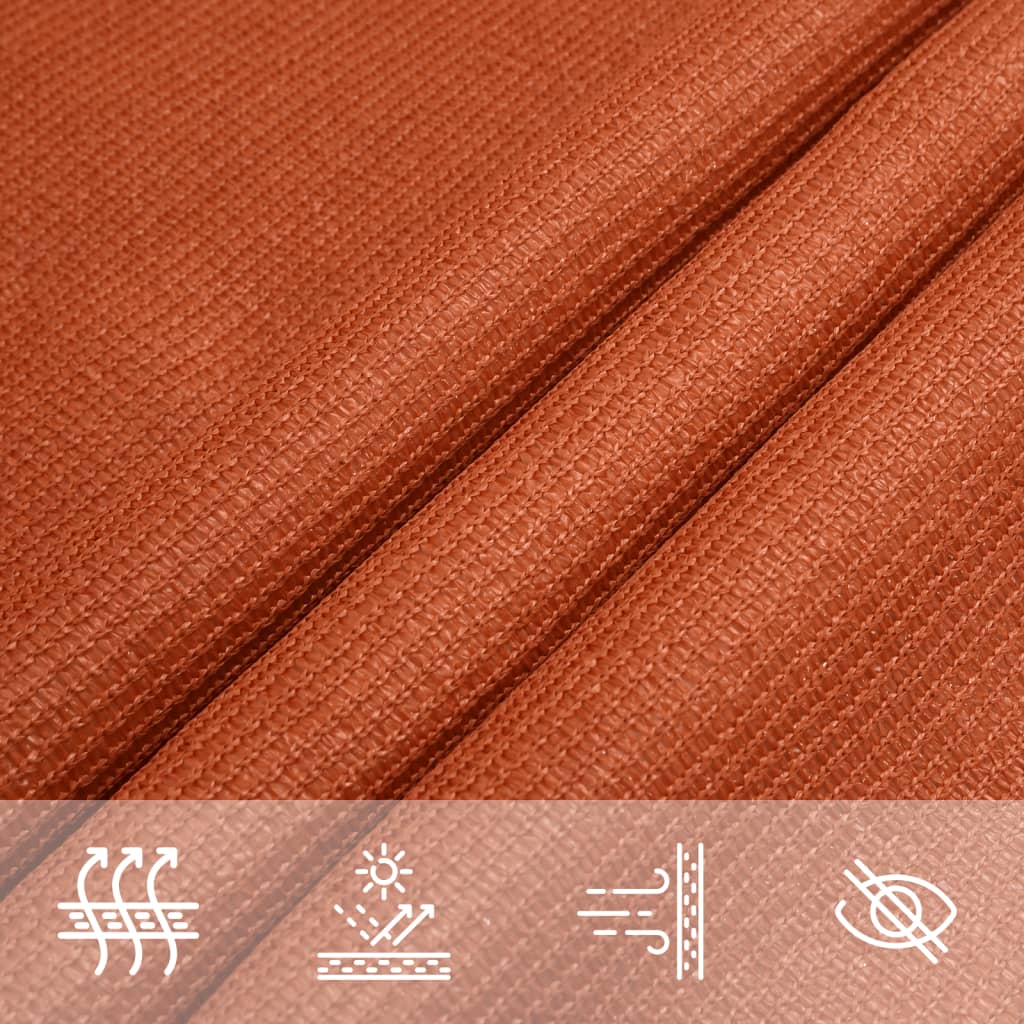 vidaXL Żagiel przeciwsłoneczny, 160 g/m², prostokątny, 3x5 m, HDPE