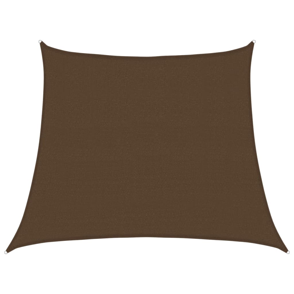 vidaXL Żagiel przeciwsłoneczny, 160 g/m², brązowy, 3/4x3 m, HDPE