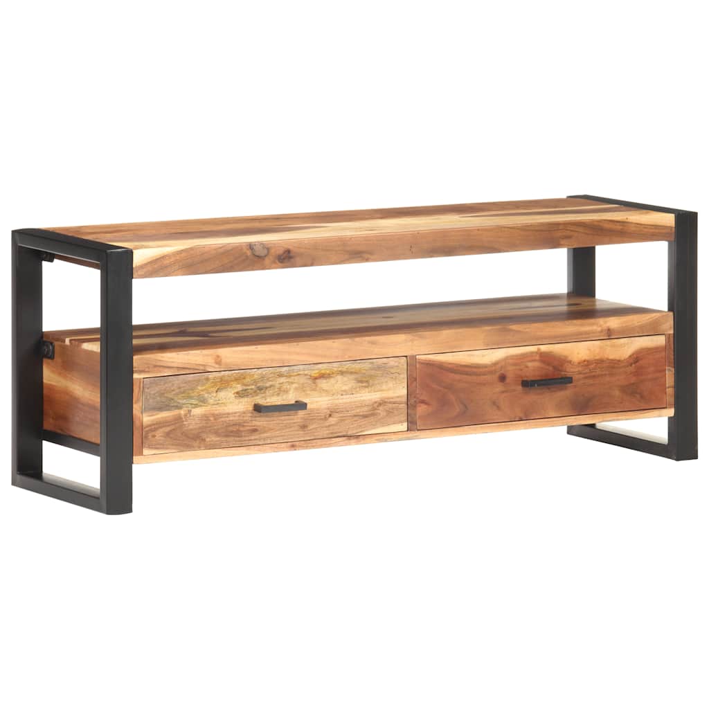 vidaXL Szafka pod TV, 120x35x45 cm, drewno z miodowym wykończeniem