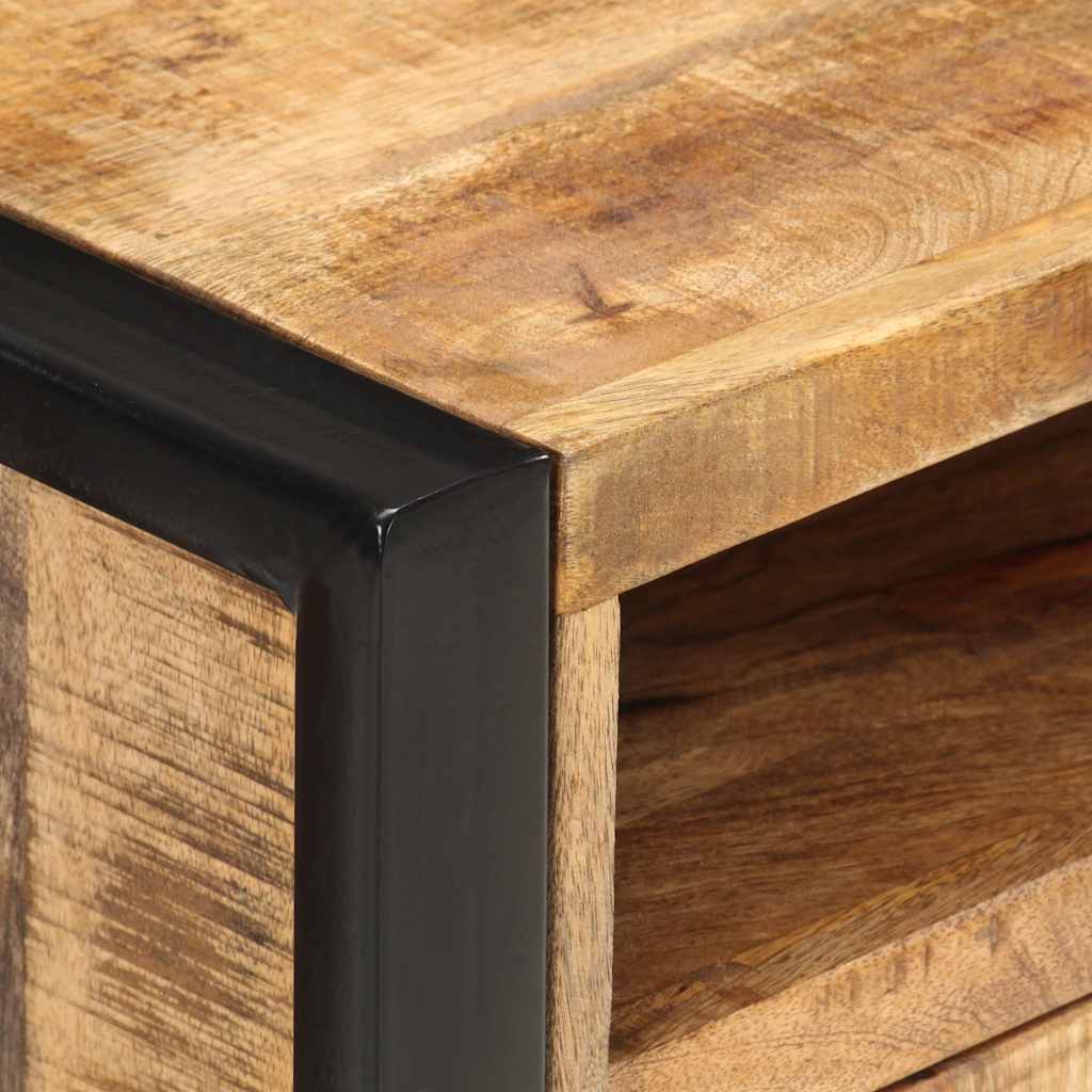vidaXL Szafka nocna, 40x35x55 cm, lite drewno mango