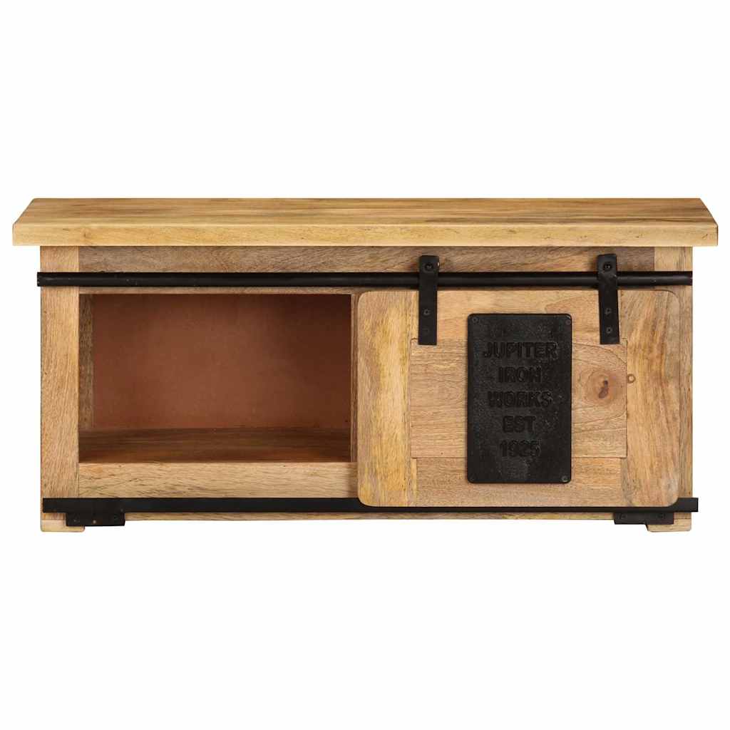 vidaXL Szafka pod TV, 90x35x40 cm, lite drewno mango
