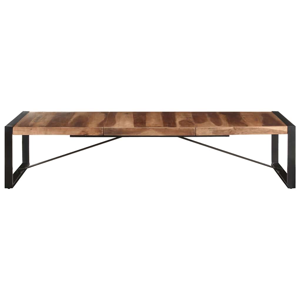 vidaXL Stolik kawowy, 180x90x40 cm, lite drewno