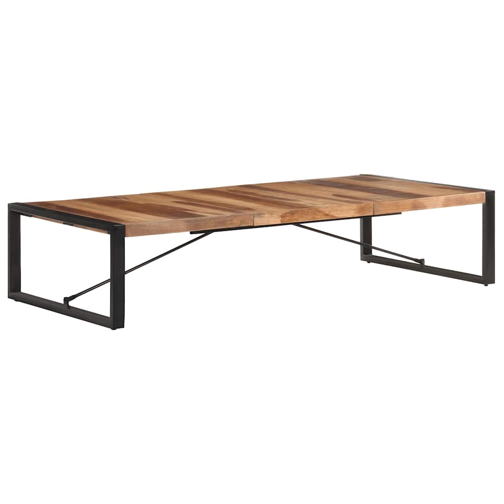 vidaXL Stolik kawowy, 180x90x40 cm, lite drewno
