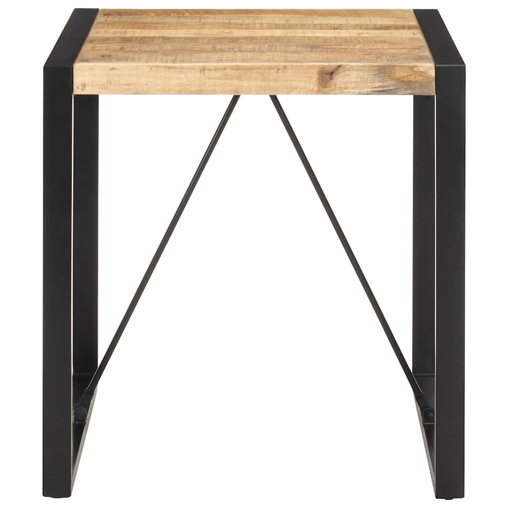 vidaXL Stolik jadalniany, 70x70x75 cm, lite, surowe drewno mango