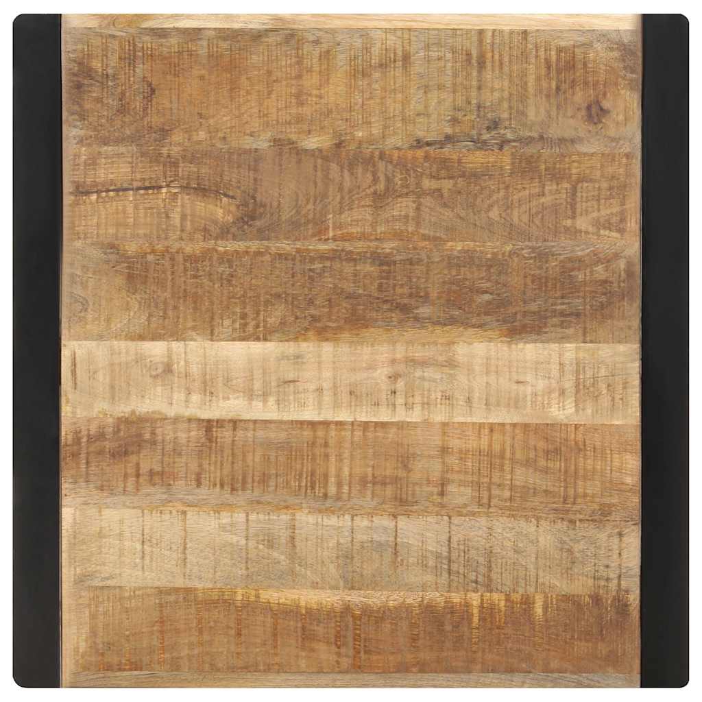 vidaXL Stolik jadalniany, 70x70x75 cm, lite, surowe drewno mango