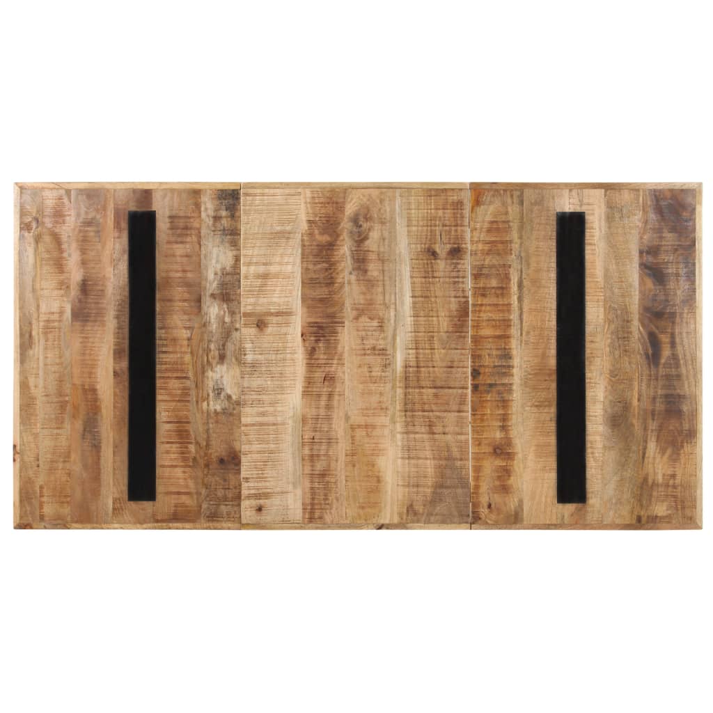 vidaXL Stół jadalniany, 180 x 90 x 76 cm, surowe drewno mango