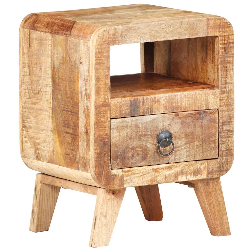 vidaXL Szafka nocna, 30x30x41 cm, surowe drewno mango